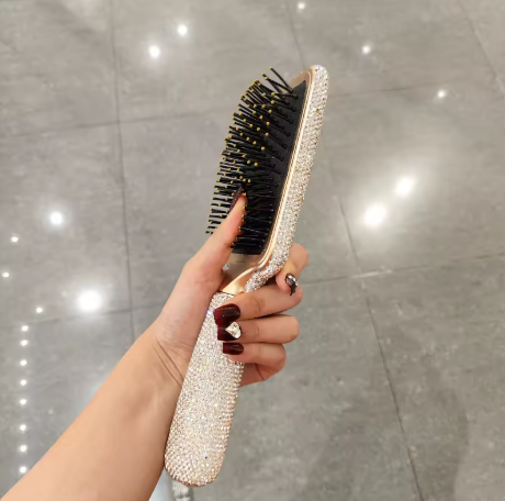 Lilanglam High-grade air cushion massage comb artificial diamond home large board head massage hair comb